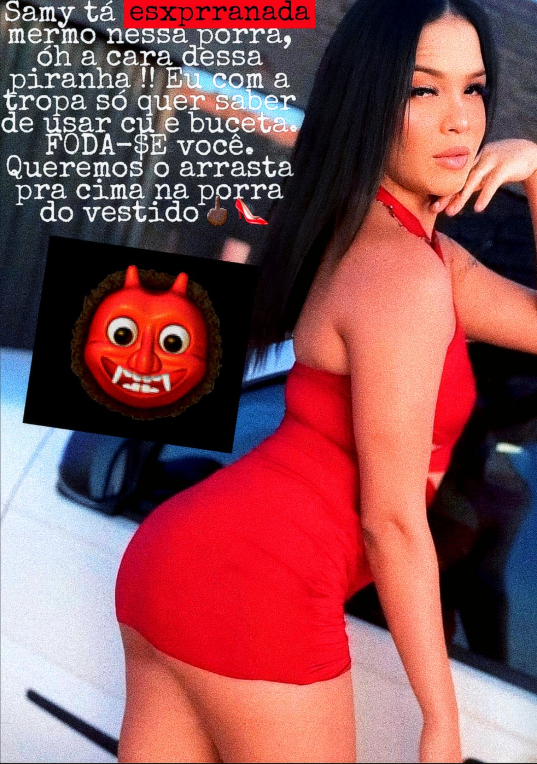 Sem calcinha, É PUTA kkkkkkjk !! Botei pra rodar na net e tô nem...