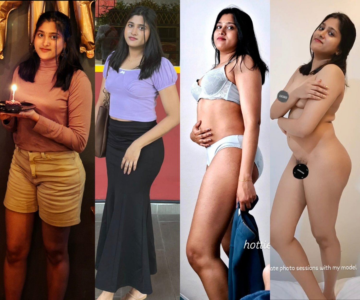 Desi Cute Beautiful Cuckold Sexy Instagram Influencer Homemade Modeling Full Nude Show, Fingering, F #RTRljmpM